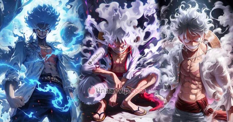 99+ Ảnh Luffy Gear 5 đẹp, ngầu, chất, siêu bá, HD, 4K