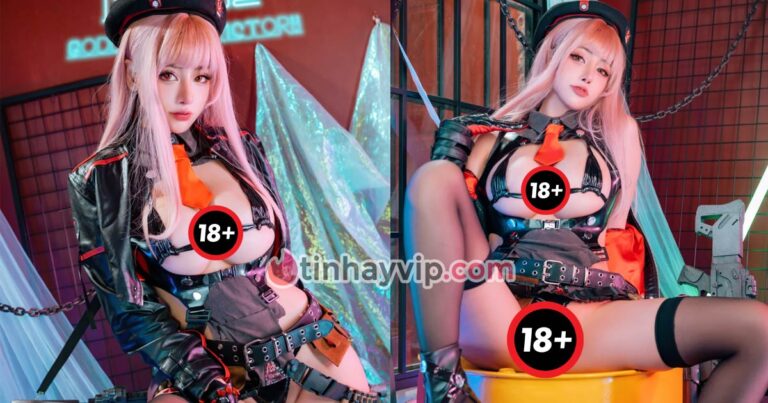 Byoru cosplay Rapi NIKKE đẹp mê ly cùng vô số khoảnh khắc sexy