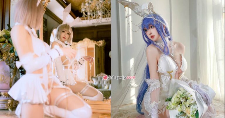 Coser With Kaisa tung loạt ảnh cosplay thỏ đầu năm xinh khỏi bàn