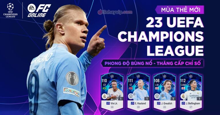 FC Online: Cập nhật chỉ số các cầu thủ mùa 23UCL mới nhất