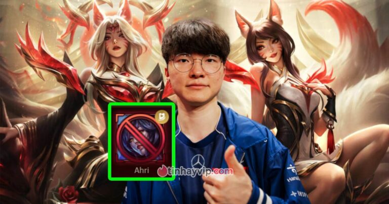 Game thủ phản đối skin Ahri Faker 6 triệu bằng cách auto cấm