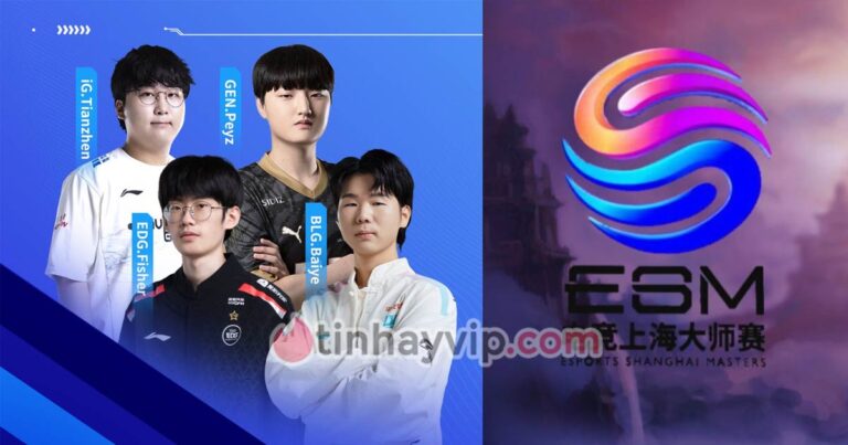 Giải đấu Esports Shanghai Masters 2023 khởi tranh với 4 tựa game