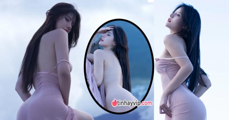 Jiu Shi A Zhu A lộ ảnh nude 100% không che ngoài trời, bưởi đào căng đét