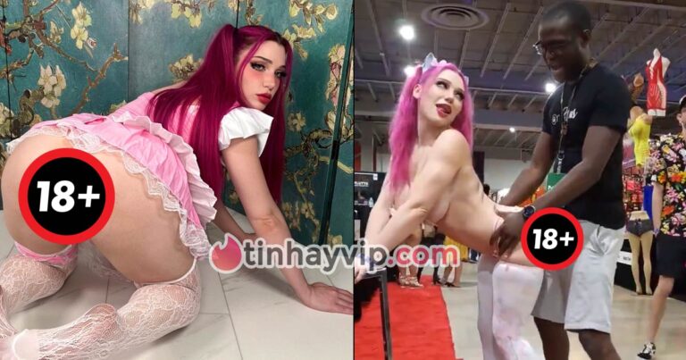 Nhức mắt trước hành động câu view phản cảm của cô nàng cosplay 18+