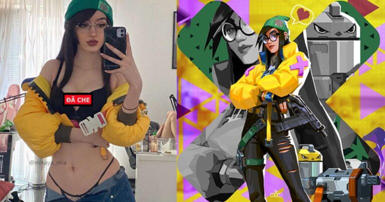 Nữ streamer Valorant cosplay Killjoy phiên bản không thể sexy hơn với nội y đậm chất 18+