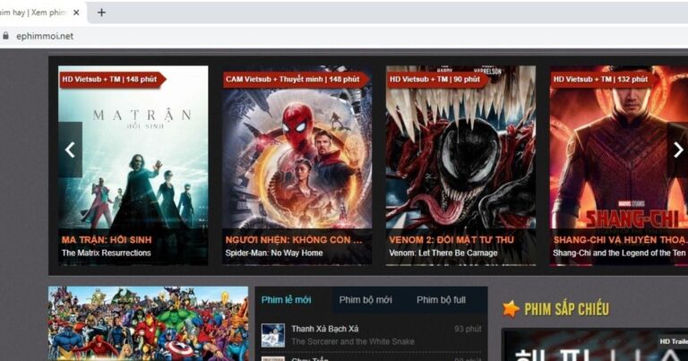 “Ông tổ” web phim lậu phimmoi quay trở lại, lấy tên miền ephimmoi