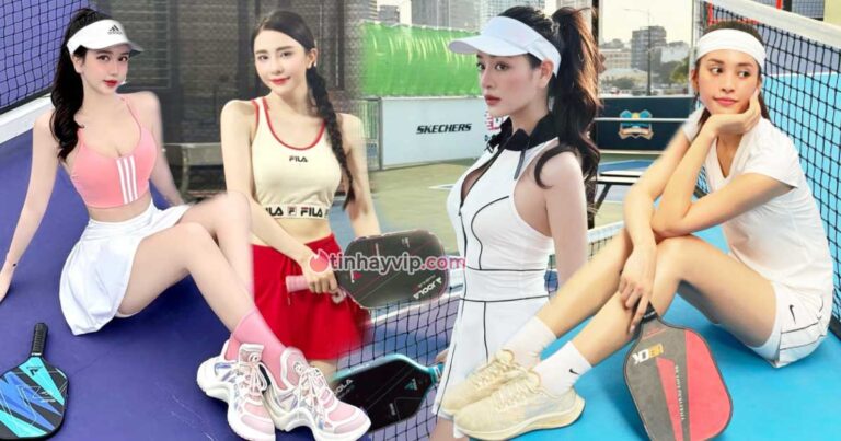 Pickleball nơi hội tụ nhiều gái xinh, idol hot nhất hiện nay