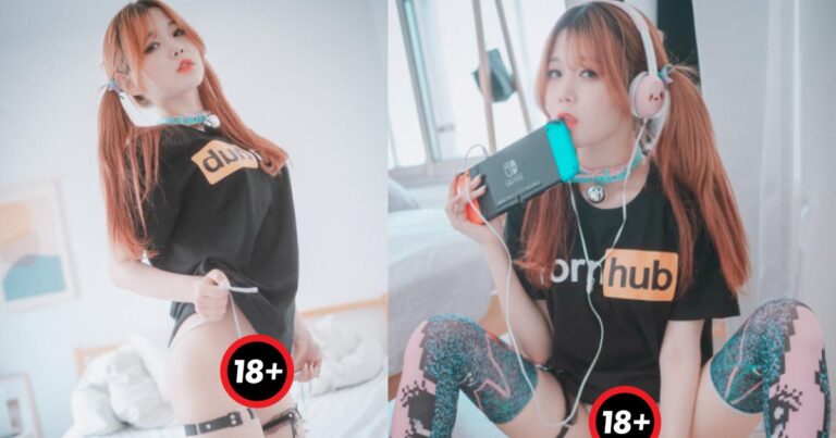 Pornhub Girl người mẫu Hàn Quốc quảng cáo web 18+ khiến fan không khỏi xịt máu mũi