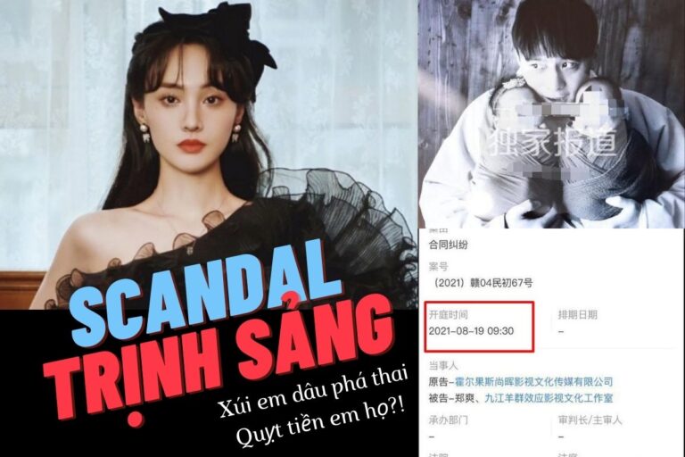 Scandal Trịnh Sảng chưa hạ nhiệt, tiếp tục bị đoàn phim kiện còn bị tố xúi em dâu phá thai