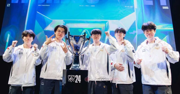 T1 giành chiếc cúp thứ 5, Faker đạt FMVP tại Worlds 2024