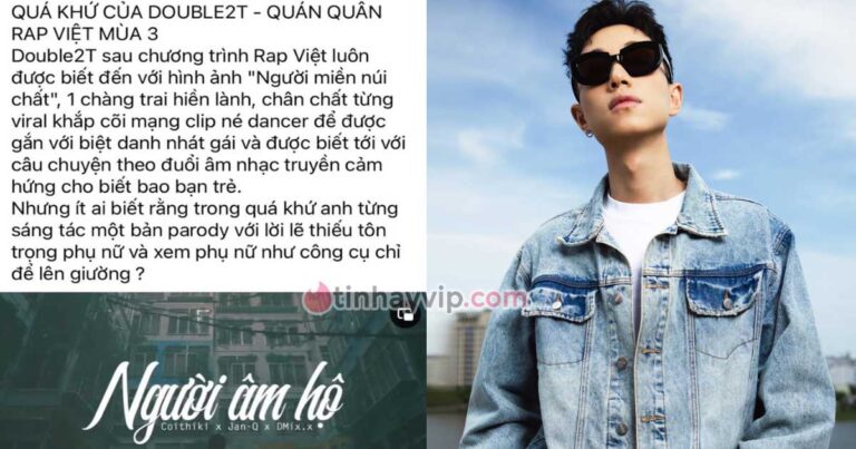 Toàn cảnh drama Quán quân Rap Việt mùa 3 Double2T gạ tình, bệnh ngôi sao