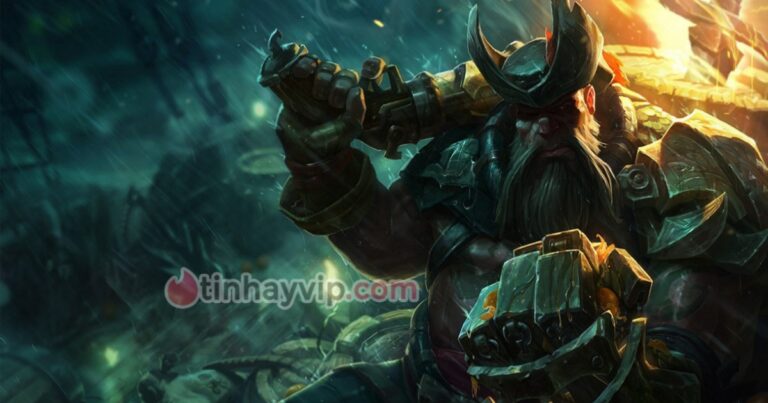 Bảng ngọc Gangplank, cách chơi và lên đồ Gangplank