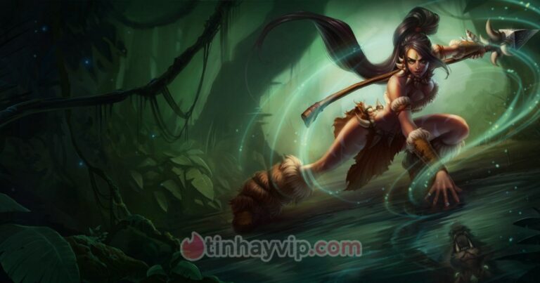 Bảng ngọc Nidalee, cách chơi và cách lên đồ Nidalee