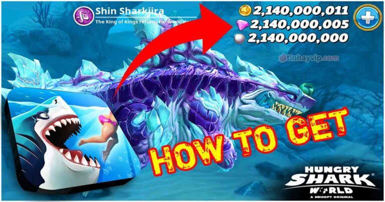 Cách hack Hungry Shark vô hạn tiền bản MOD mới nhất 2024