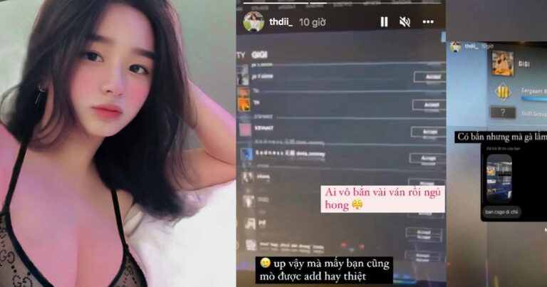 Hot girl Trần Minh Thiên Di hé lộ biết chơi game, bị game thủ gạ kèo ngay