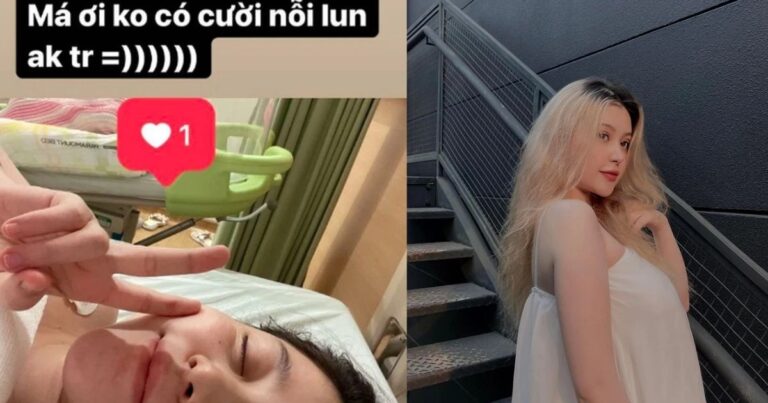 Hot girl siêu vòng 1 Sunna “than trời” khi gia nhập hội bỉm sữa