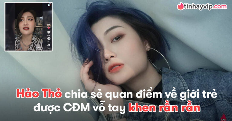 Streamer Hảo Thỏ chuyên gia thả thính trên Tiktok vừa tung clip phản ứng gay gắt vì một hiện tượng hiện nay của giới trẻ