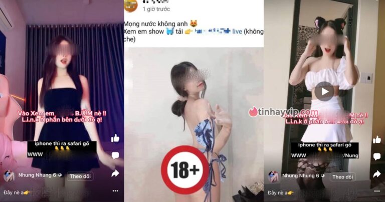 Cảnh báo Facebook tràn lan link 18+ xem gái xinh, Idol TikTok khoe “bướm” nguy cơ bị hack, lừa đảo, bay acc cao