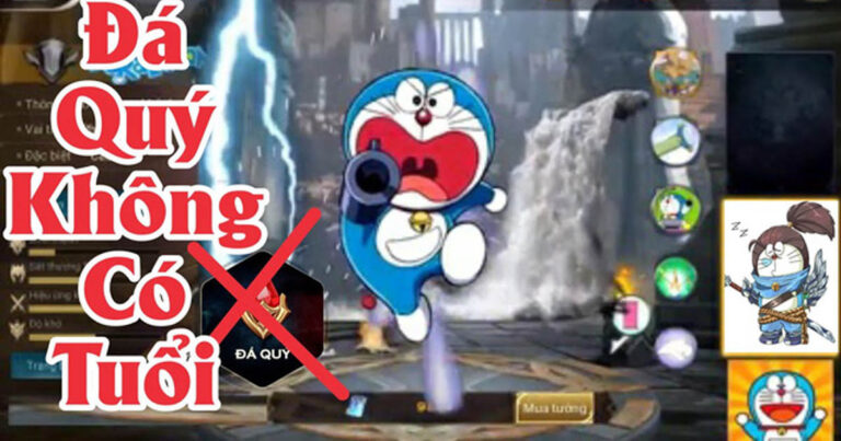 Liên Quân hợp tác Doraemon làm fan vô cùng thích thú