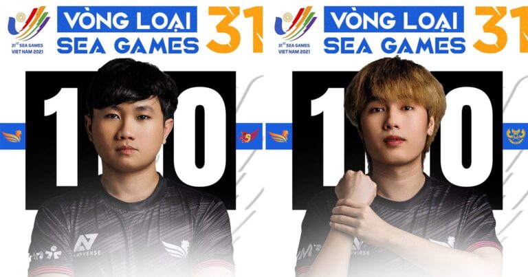 SBTC Esports đánh gục cả GAM và SKY trong loạt Tie-break để vươn lên top 1 vòng loại 2 SEA Games 31