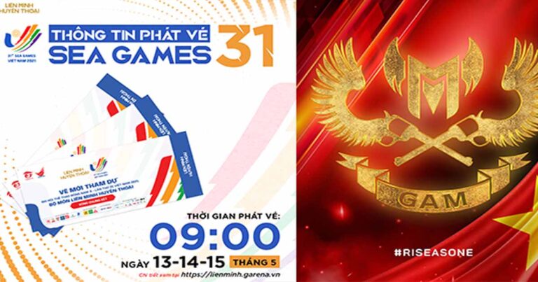 SEA Games 31: Vé xem LMHT xuất hiện ở chợ đen