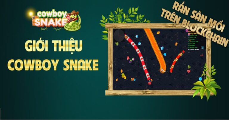 Game NFT rắn săn mồi Cowboy Snake đang cực hot