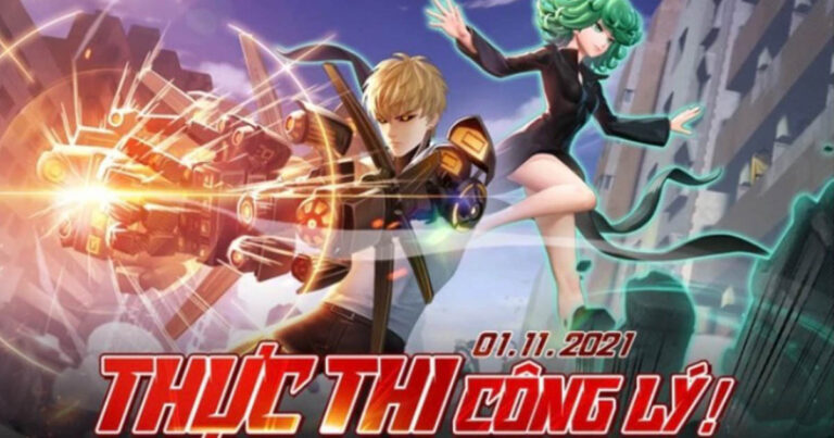 Game thủ sẽ nhận miễn phí skin Liên Quân (skin Saitama) trong sự kiện hợp tác với One Punch Man?