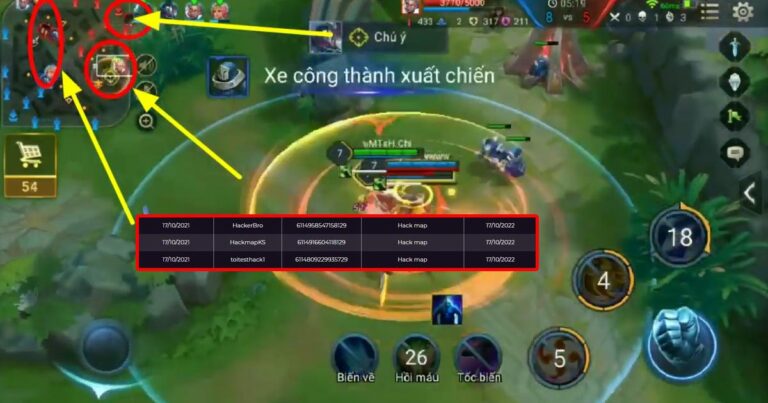 Hack map Liên Quân công khai thách thức Garena và cái kết