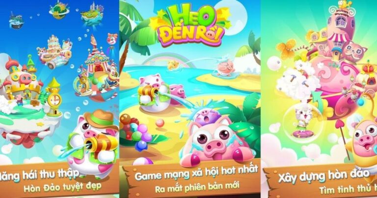 Heo Đến Rồi – Game xây đảo dành riêng cho điện thoại Android