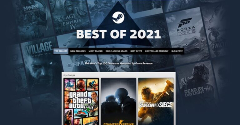 Steam công bố danh sách Best Game 2021