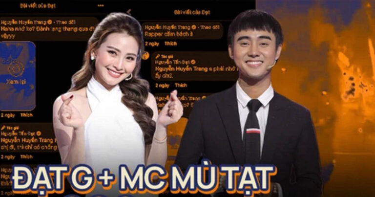 Nghi vấn Đạt G hẹn hò MC Mù Tạt hậu “toang” với Cindy Lư? Thực hư ra sao?