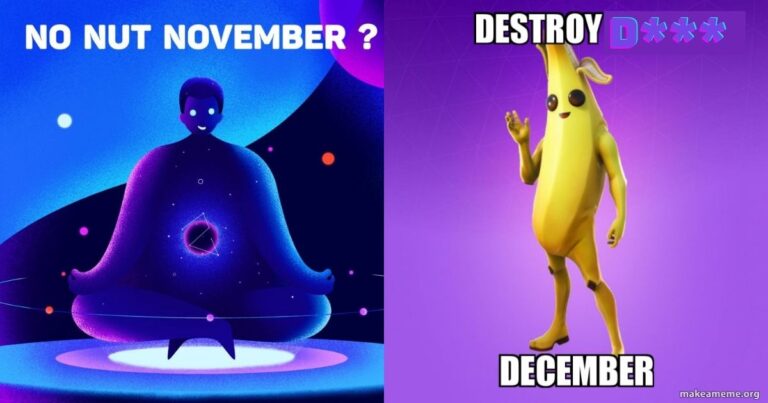 No Nut November: Thử thách tưởng dễ nhưng lại khó thực hiện